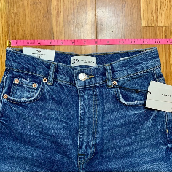 NWT Zara The 90's Full Length Jeans - Picture 8 of 10